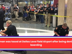 A man was tased at Dallas Love Field Airport after being denied boarding