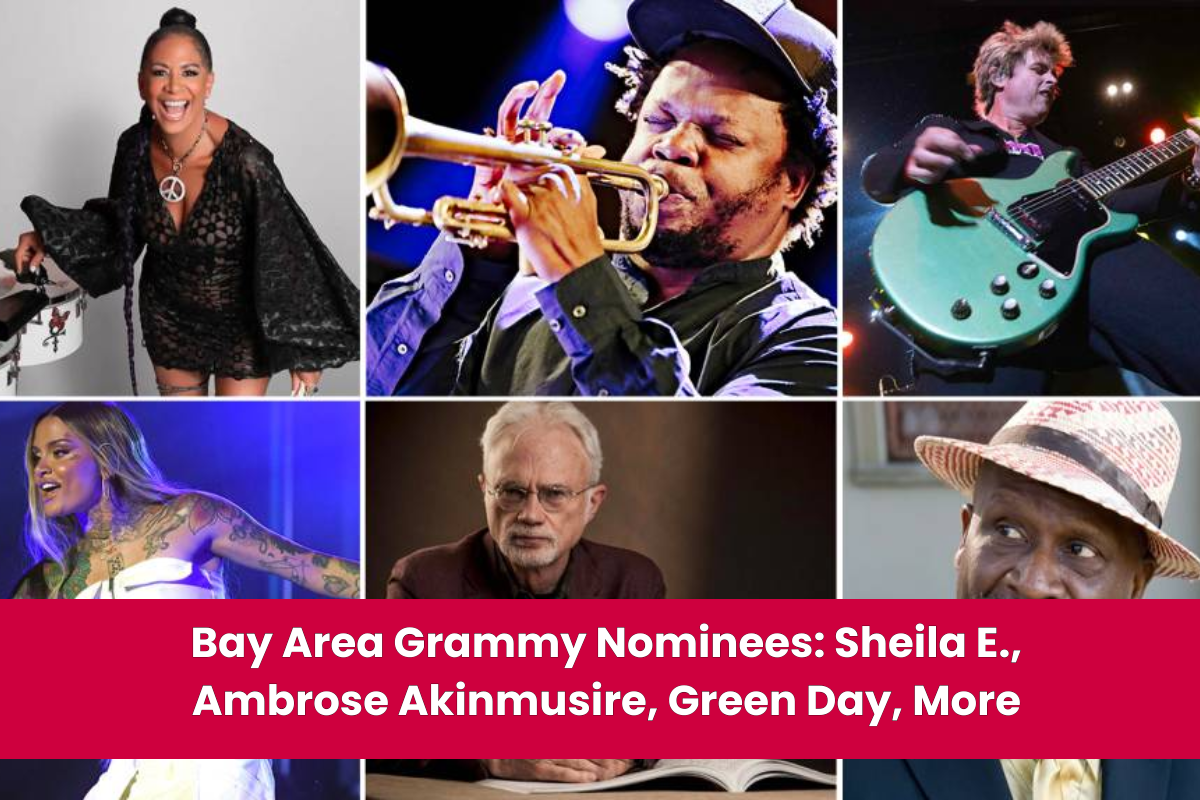 Bay Area Grammy Nominees Sheila E., Ambrose Akinmusire, Green Day, More