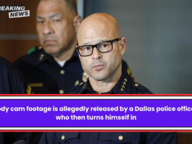 Body cam footage is allegedly released by a Dallas police officer, who then turns himself in