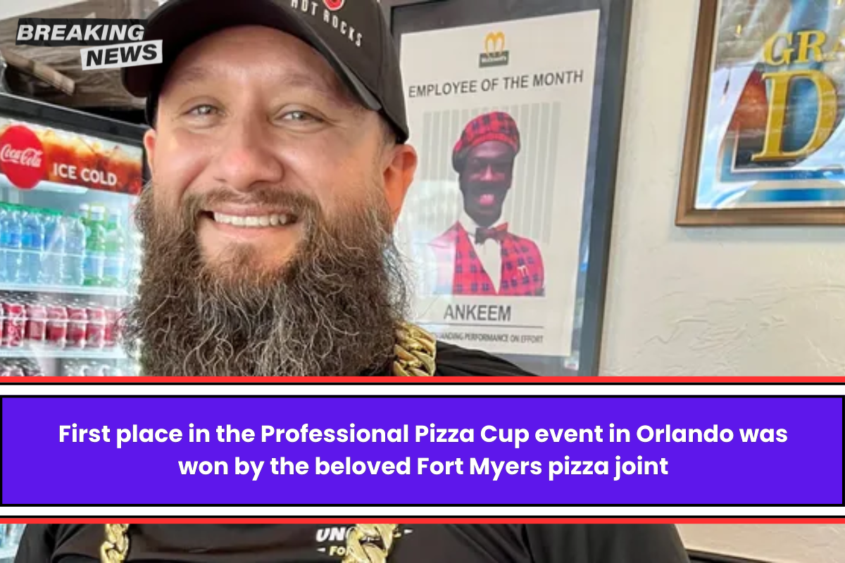 First place in the Professional Pizza Cup event in Orlando was won by the beloved Fort Myers pizza joint