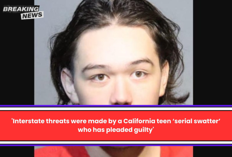 'Interstate threats were made by a California teen ‘serial swatter’ who has pleaded guilty'