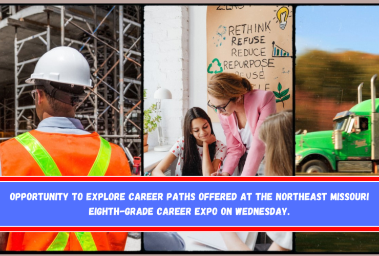 Opportunity to explore career paths offered at the Northeast Missouri eighth-grade career expo on Wednesday.