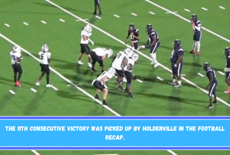 The 11th consecutive victory was picked up by Holdenville in the Football Recap.