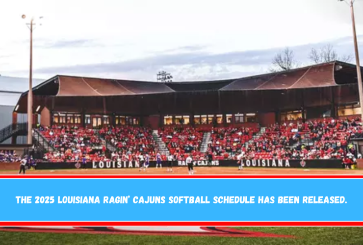 The 2025 Louisiana Ragin’ Cajuns Softball Schedule has been released.