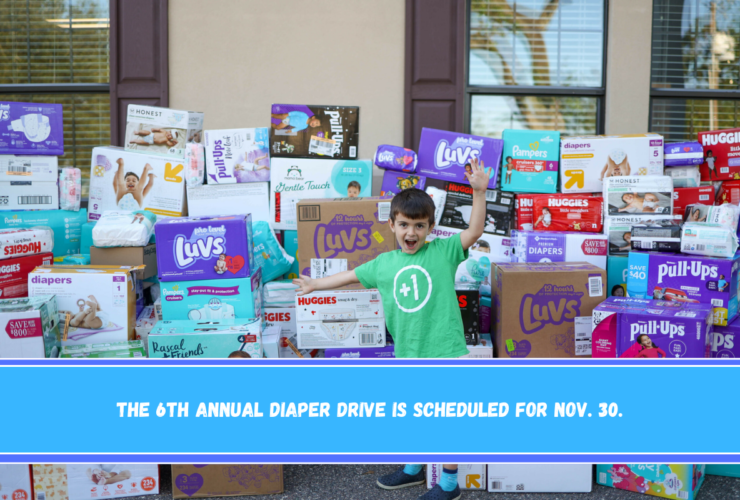 The 6th Annual Diaper Drive is scheduled for Nov. 30.