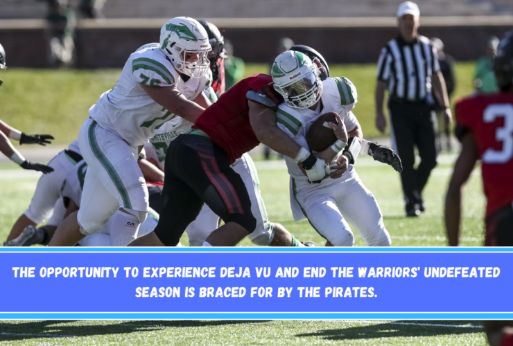 The opportunity to experience deja vu and end the Warriors' undefeated season is braced for by the Pirates.