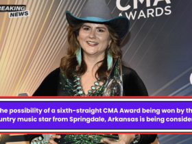 The possibility of a sixth-straight CMA Award being won by the country music star from Springdale, Arkansas is being considered