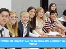 Veterans are honored by Van-Far High School with a breakfast and program.